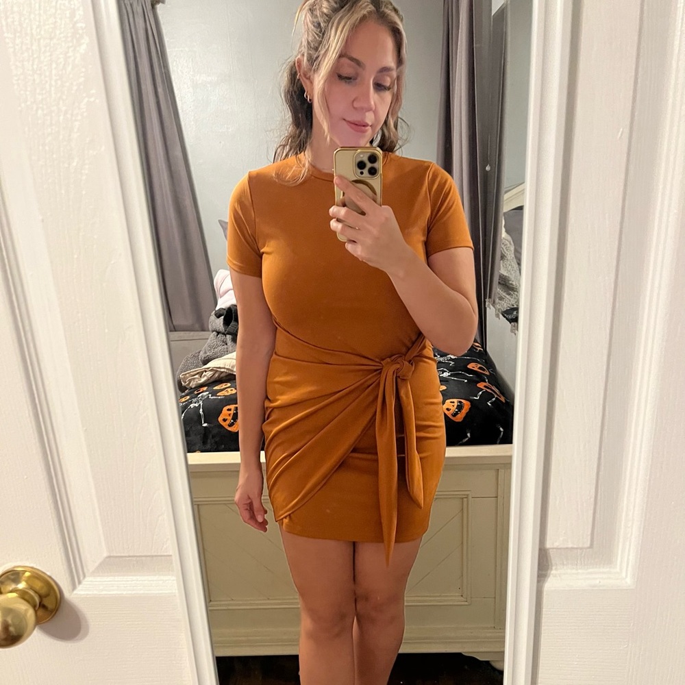 Shein Fun Fall Dress! - Picture 2 of 6